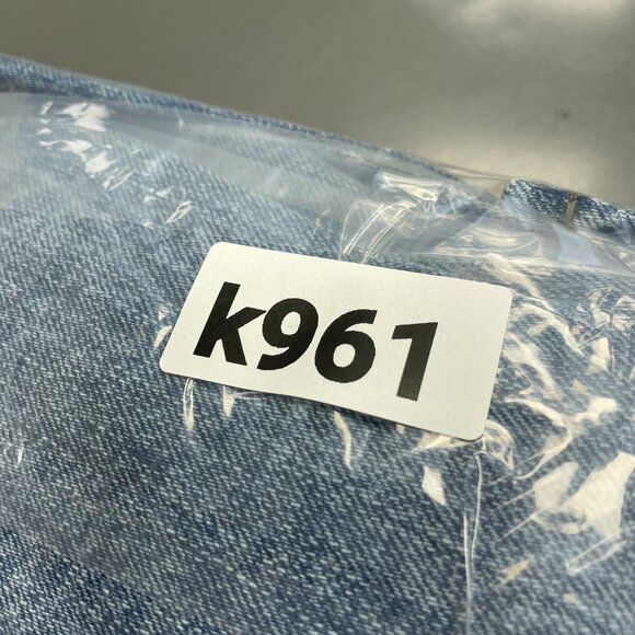 NEW Women's 4/R Long Sleeve Utility Baggy Denim Jumpsuit - Universal Thread k961 - Picture 8 of 8